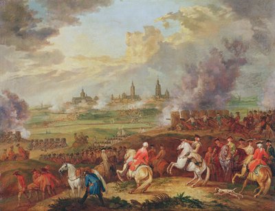 The Siege of Valenciennes by Jan Peeter Verdussen